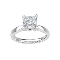 New Brilliance 14K White Gold Lab Grown 1.00CT Diamond Solitaire Ring