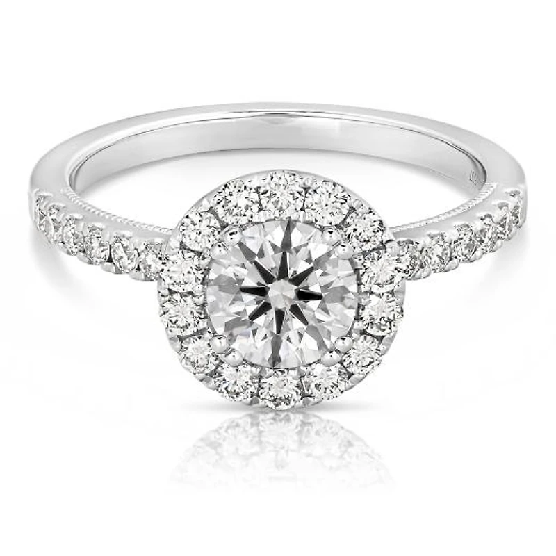 New Brilliance Lab Grown 1.50CTW Diamond Ring in 14K White Gold