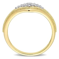 Julianna B 10K Yellow Gold 0.10CTW Diamond Fashion Ring