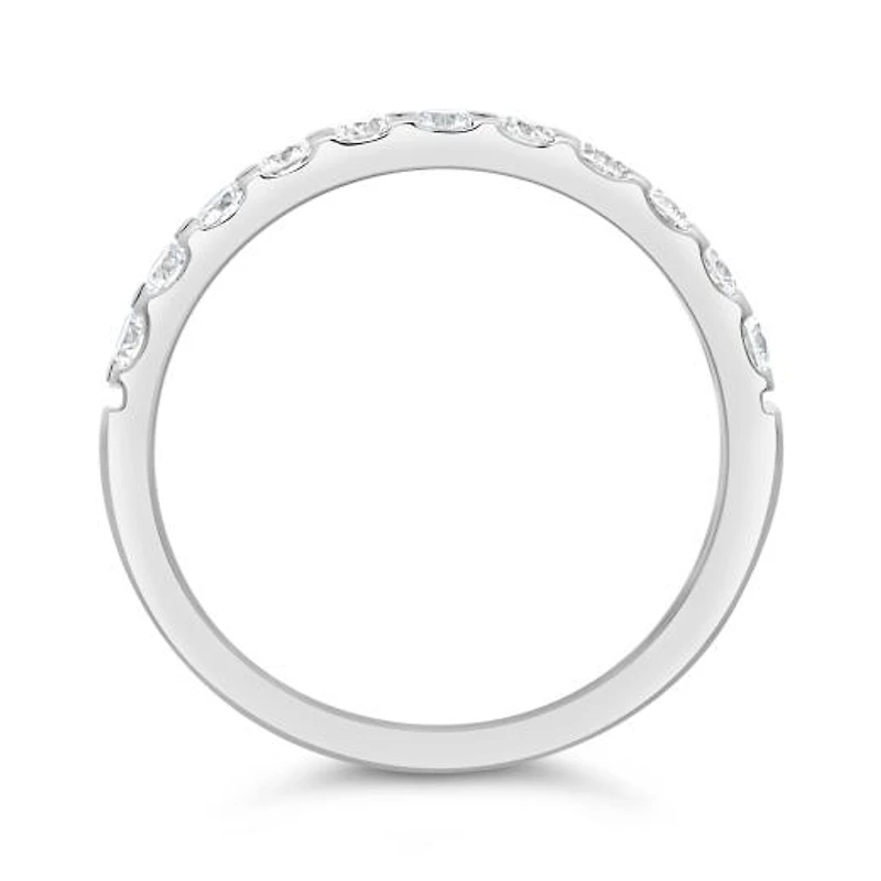 New Brilliance 14K White Gold Lab Grown 0.50CTW Diamond Band