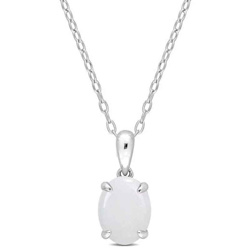 Julianna B Sterling Silver Opal Pendant