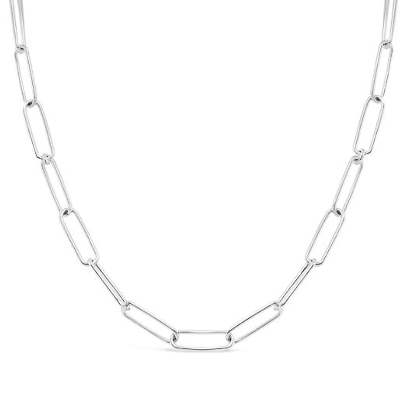 Sterling Silver 18" Paperclip Link Chain