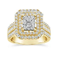 10K Yellow Gold 1.50CTW Diamond Fashion Ring
