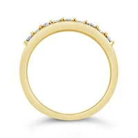 10K Yellow Gold 0.50CTW Diamond Band