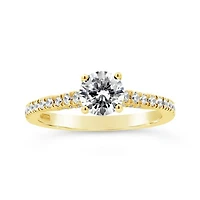 Jenny Packham 18K Yellow Gold Lab Grown 1.33CTW Diamond Bridal Ring