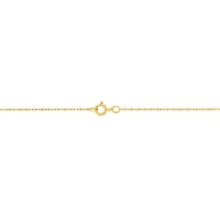 Infinite Love 10K Yellow Gold Diamond Pendant