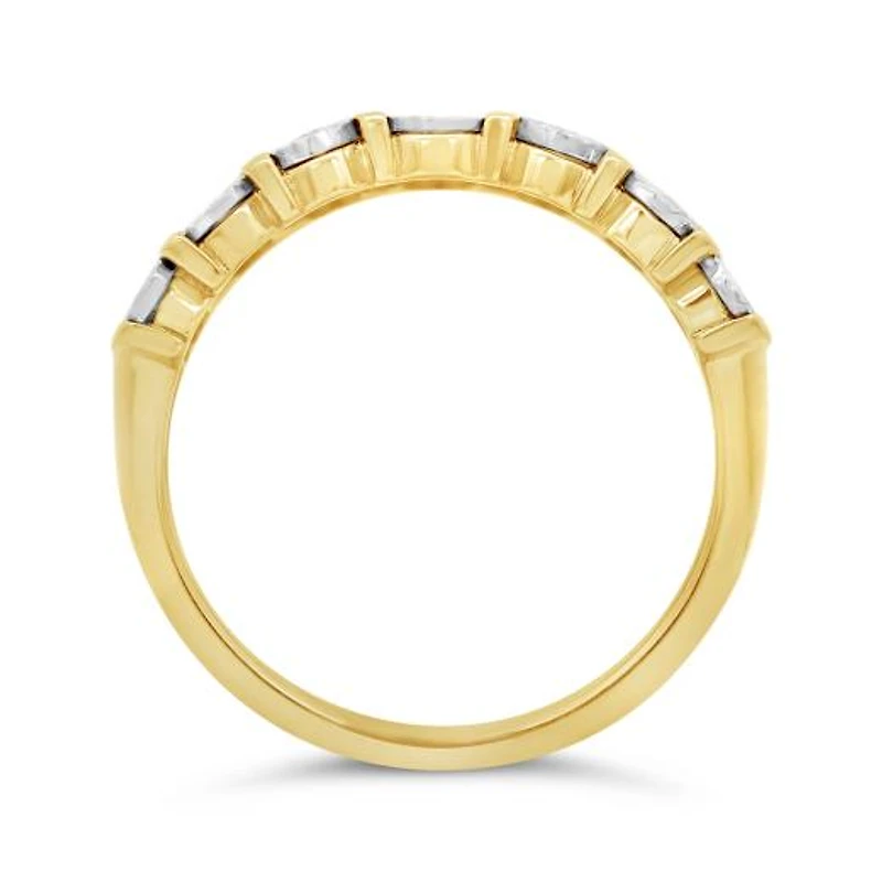 Glacier Fire 10K Yellow Gold Canadian 0.50CTW Diamond Band