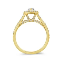 My Diamond Story 14K Yellow Gold Canadian 1.50CTW Marquise Diamond Bridal Ring