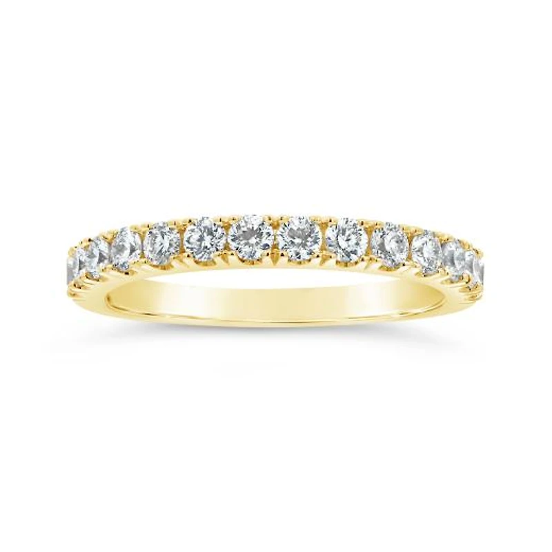 Blossom 14K Yellow Gold Lab Grown 0.70CTW Diamond Band