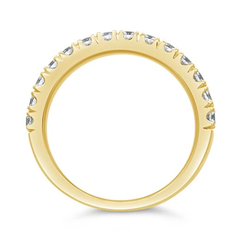Blossom 14K Yellow Gold Lab Grown 0.70CTW Diamond Band