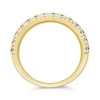Blossom 14K Yellow Gold Lab Grown 0.70CTW Diamond Band