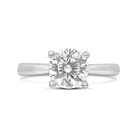 Blossom 14K White Gold Lab Grown 2.00CT Diamond Solitaire Ring