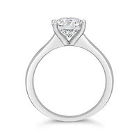 Blossom 14K White Gold Lab Grown 2.00CT Diamond Solitaire Ring