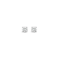 New Brilliance 14K White Gold Lab Grown 0.50CTW Diamond Stud Earrings