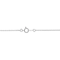 New Brilliance 10K White Gold Lab Grown 0.45CTW Diamond Necklace