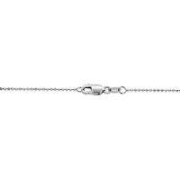 Brevani 10K White Gold 1.15CTW Diamond Dangle Necklace