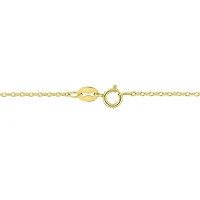Julianna B Yellow Plated Sterling Silver Green Chalcedony Necklace
