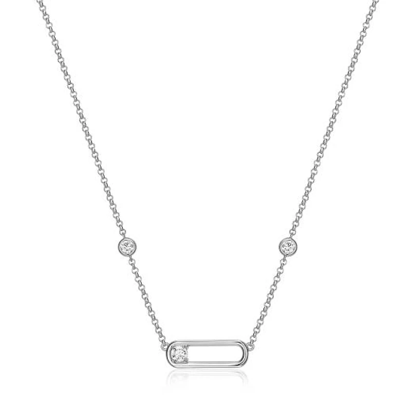 Reign Necklace with Cubic Zirconia