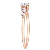 Julianna B 14K Rose Gold 0.48CTW Diamond Bridal Ring