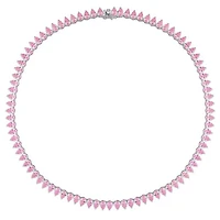 Julianna B Created Pink Sapphire 18" Tennis Necklace