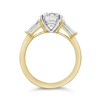 New Brilliance 14K Yellow Gold Lab Grown 2.50CTW Diamond Bridal Ring