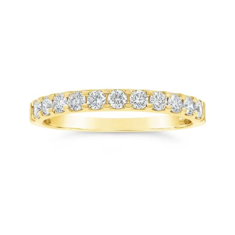 New Brilliance 14K Yellow Gold Lab Grown 0.50CTW Diamond Band
