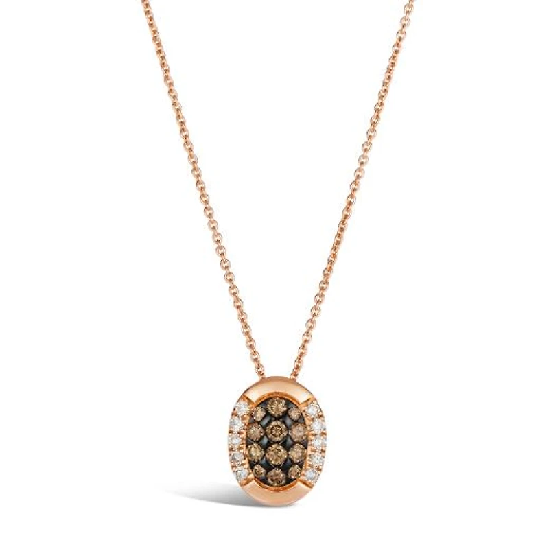 Le Vian 14K Strawberry Gold Diamond Pendant