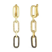 Le Vian 14K Honey Gold 0.60CTW Diamond Earrings