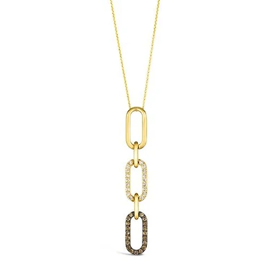 Le Vian 14K Honey Gold 0.65CTW Diamond Pendant
