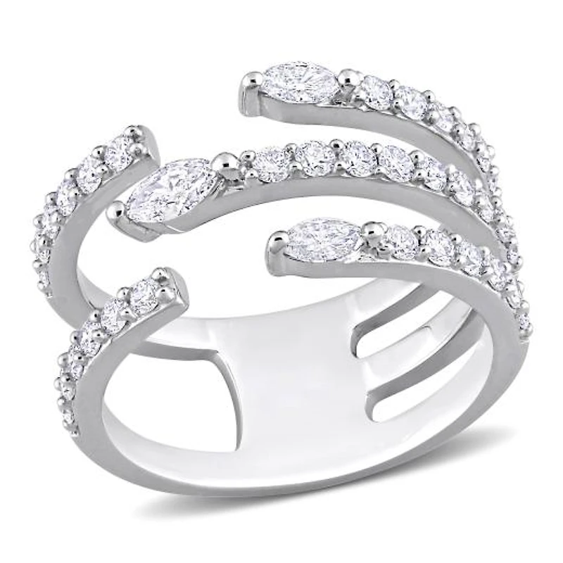 Julianna B 14K White Gold 1.00CTW Diamond Fashion Ring