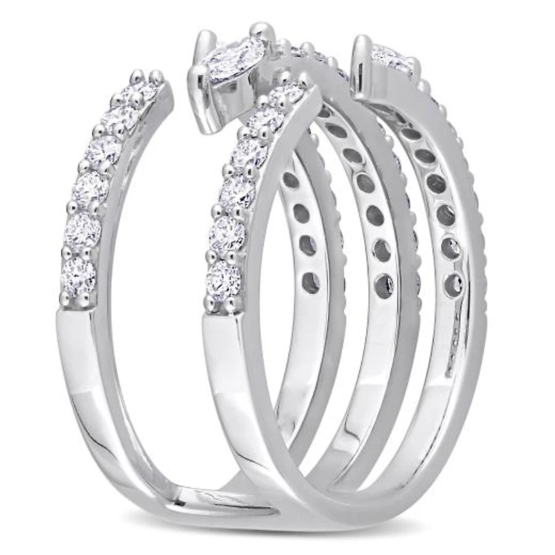 Julianna B 14K White Gold 1.00CTW Diamond Fashion Ring