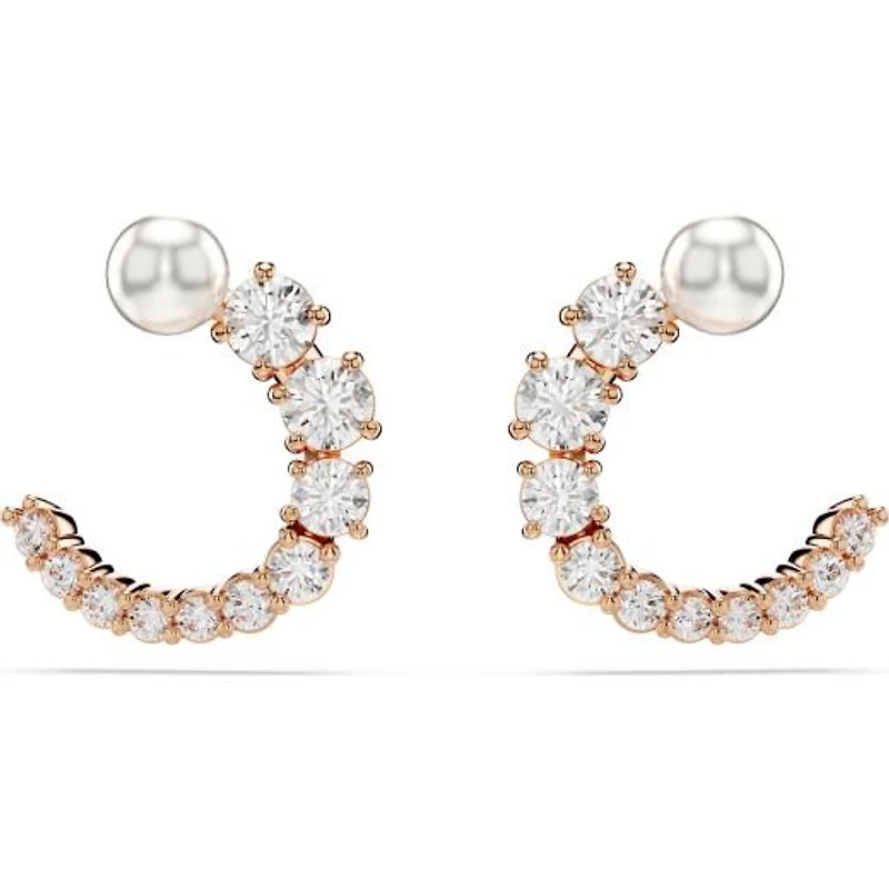 Swarovski Matrix Hoop Earrings