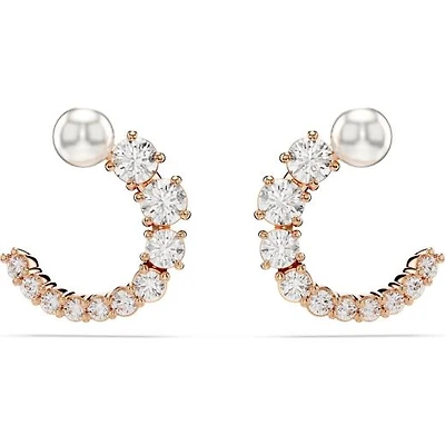 Swarovski Matrix Hoop Earrings