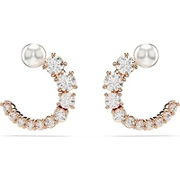 Swarovski Matrix Hoop Earrings