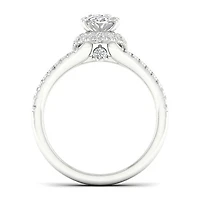 Jenny Packham Lab Grown 2.50CTW Diamond Bridal Ring in 18K White Gold