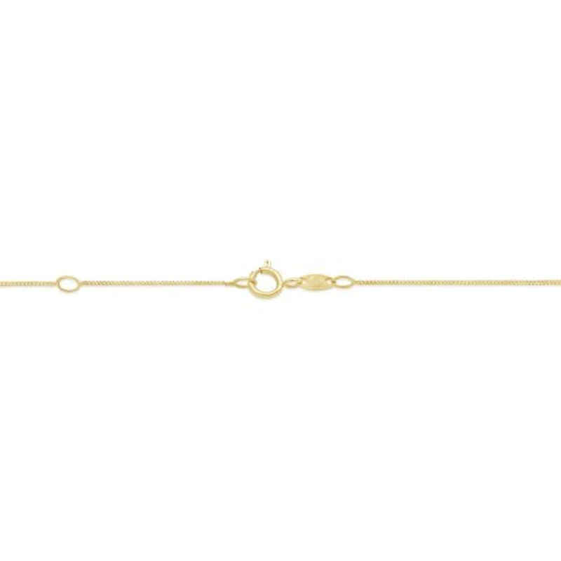 Glacier Fire Canadian 0.33CTW Diamond Three Stone Pendant in 10K Yellow Gold