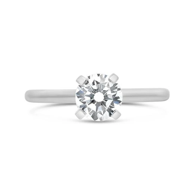 New Brilliance Lab Grown 2.00CT Diamond Solitaire Ring in 14K White Gold