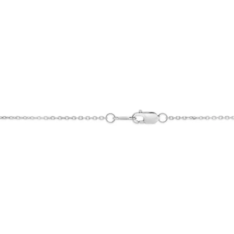 Diamond Anchor Pendant in Sterling Silver & 10k Yellow Gold