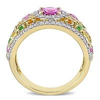 JULIANNA B 14K Yellow Gold Multi-Sapphire