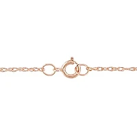 Julianna B 10K Rose Gold Morganite & Diamond Earring with Pendant Set