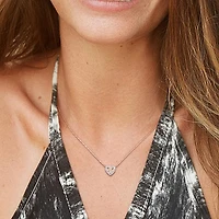 Julianna B 14K Rose Gold Morganite & Diamond Halo Pendant
