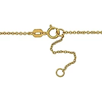 Julianna B Yellow Plated Sterling Silver Multi-Gemstone Necklace 18