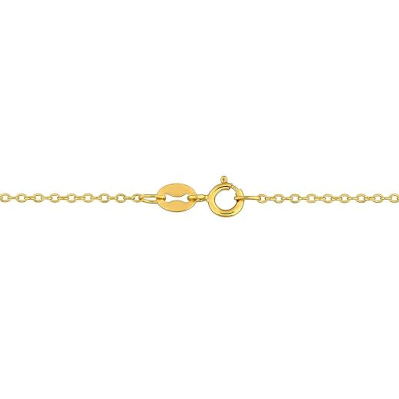 Julianna B Yellow Plated Sterling Silver Citrine Butterfly 17" Pendant