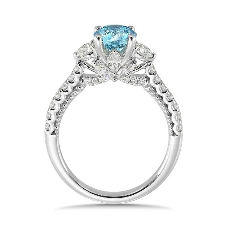 New Brilliance Lab Grown 1.88CTW Diamond Multi-Stone Ring in 14K White Gold