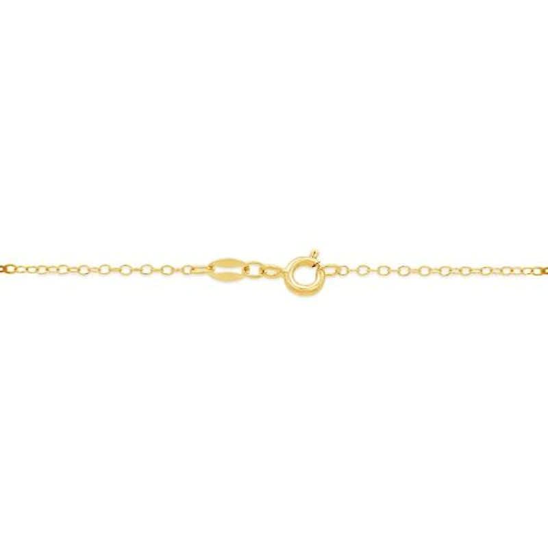 Bella Moda Diamond Butterfly Vermeil Pendant