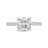 New Brilliance Lab Grown 2.40CTW Diamond Solitaire Bridal Ring in 14K White Gold