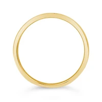 New Brilliance Lab Grown 0.25CTW Channel Set Diamond Band in 14K Yellow Gold