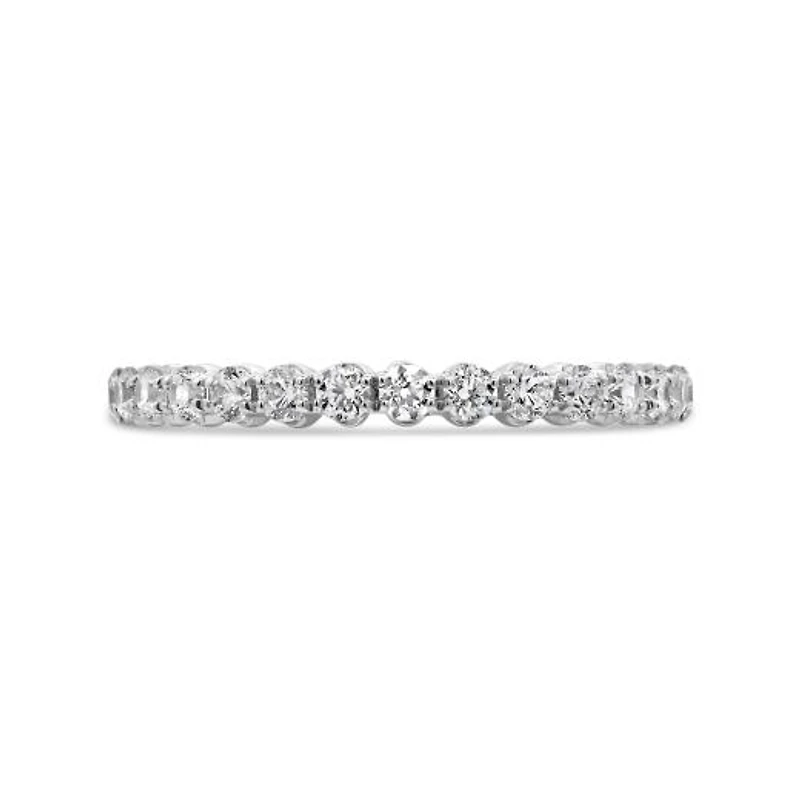 New Brilliance Lab Grown 0.50CTW Diamond Band in 14K White Gold