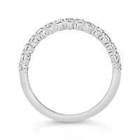 New Brilliance Lab Grown 0.50CTW Diamond Band in 14K White Gold
