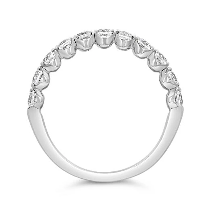 New Brilliance Lab Grown 1.00CTW Diamond Band in 14K White Gold